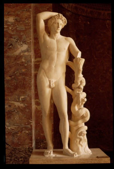 Apollo Lycien, Copy of a Greek Original by Praxiteles